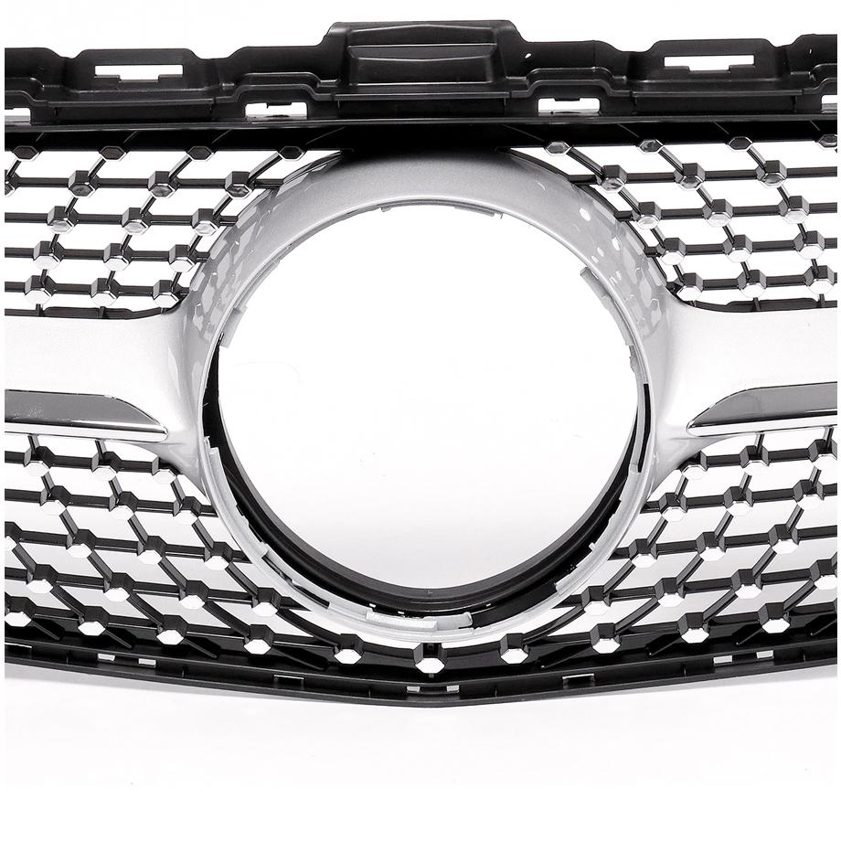 Merc W205 Diamond Style Upgrade Grille (14-18) maxmotorsports