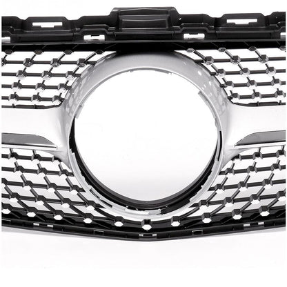 Merc W205 Diamond Style Upgrade Grille (14-18) maxmotorsports