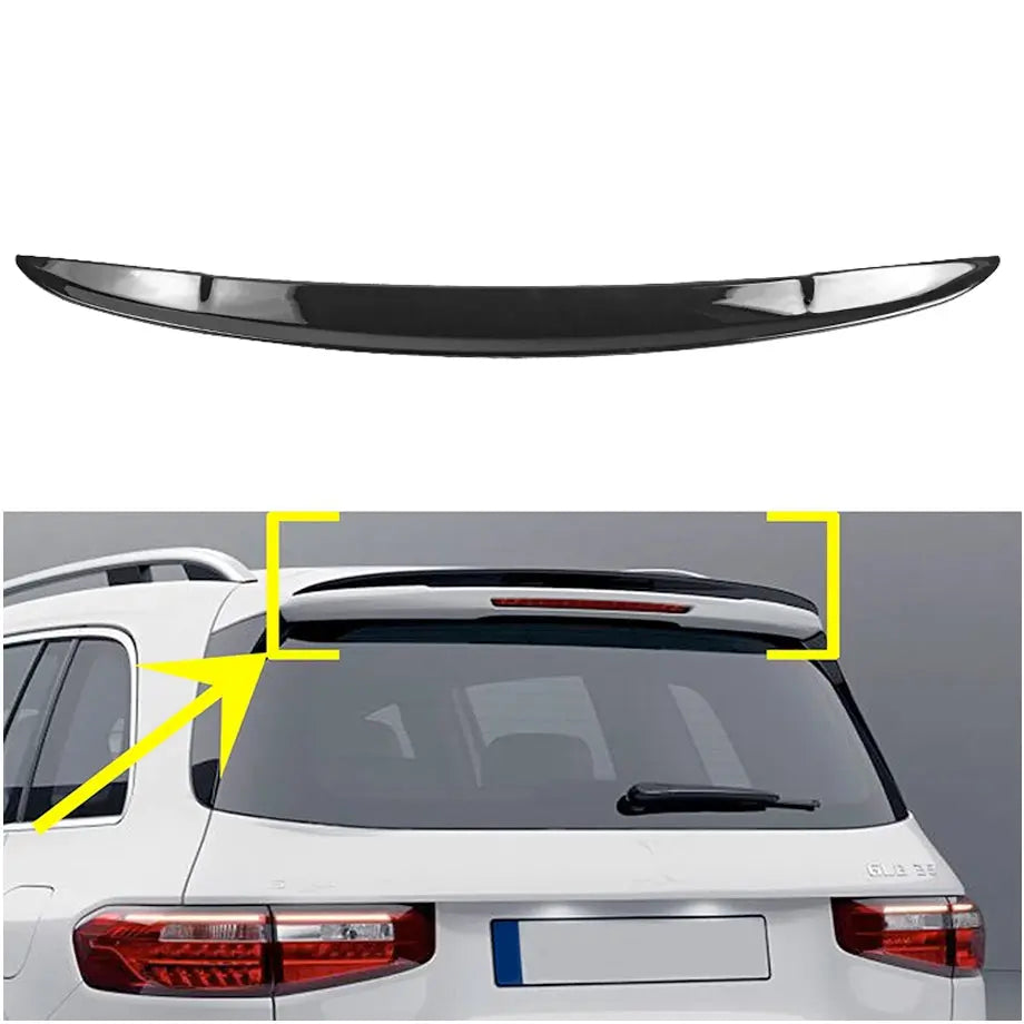Merc X247 GLB (20-On) Gloss Black Plastic Roof Spoiler Max Motorsport