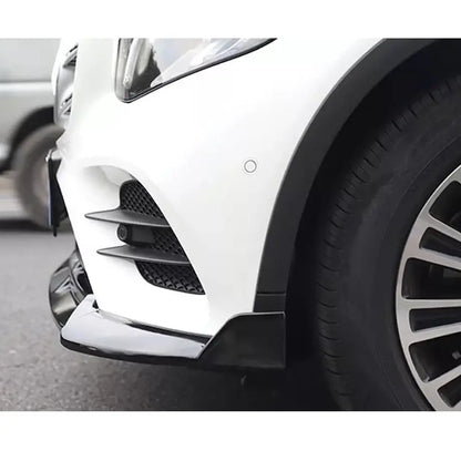 Mercedes GLC 3 Piece Gloss Black Front Spoiler (15-20) Max Motorsport