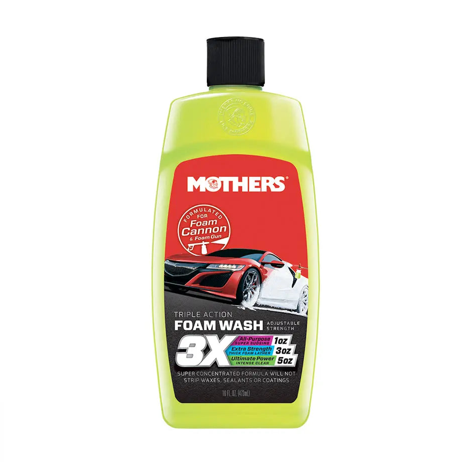 Mothers Triple Action Foam Wash (473ml) Max Motorsport