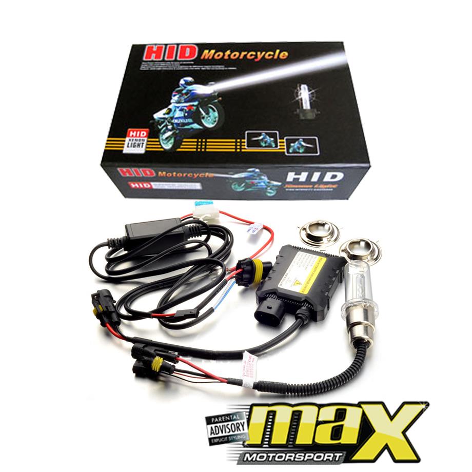 Motorcycle HID Xenon Upgrade Kit (8000K) maxmotorsports