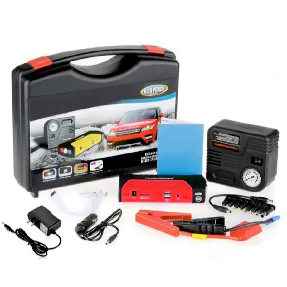Multi Function Portable Jump Start Kit With Air Compressor - 600 Amp – Max  Motorsport