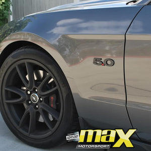 Mustang 5.0 Badge (Black) maxmotorsports