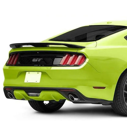 Mustang GT500 Style Gloss Black Plastic Boot Spoiler Max Motorsport