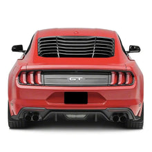 Load image into Gallery viewer, Mustang Gloss Black Rear Window Louver (15-On) Max Motorsport
