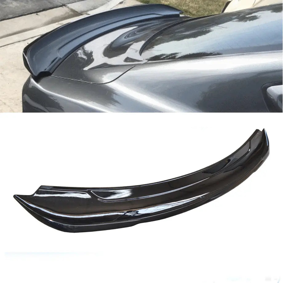 Mustang Track Edition Gloss Black Plastic Boot Spoiler Max Motorsport