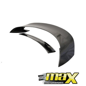 Mustang (16-On) GT350R Style Gloss Black Boot Spoiler maxmotorsports