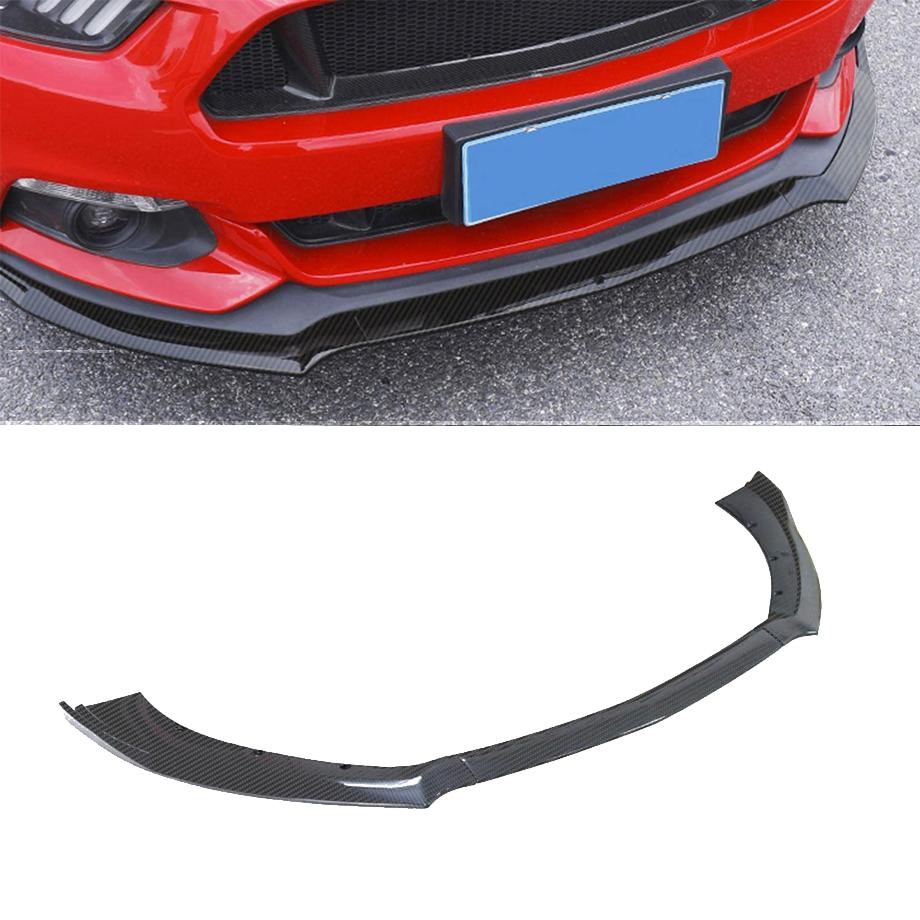 Mustang (2016-On) GT500 Carbon Look Plastic 3-Piece Spoiler maxmotorsports