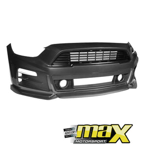 Mustang (2016-On) Roush Style Plastic Upgrade Front Bumper maxmotorsports