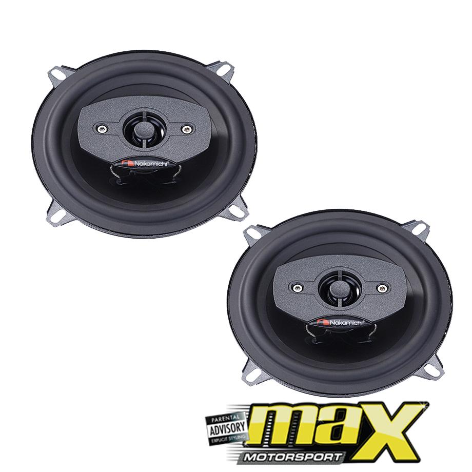 Nakamichi 5.25" 2-Way Component Speaker System maxmotorsports