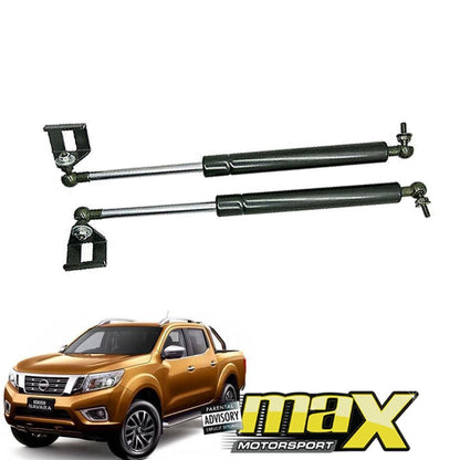 Nissan Navara NP300 Bonnet Shock maxmotorsports