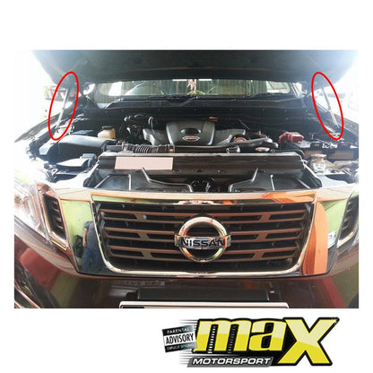 Nissan Navara NP300 Bonnet Shock maxmotorsports