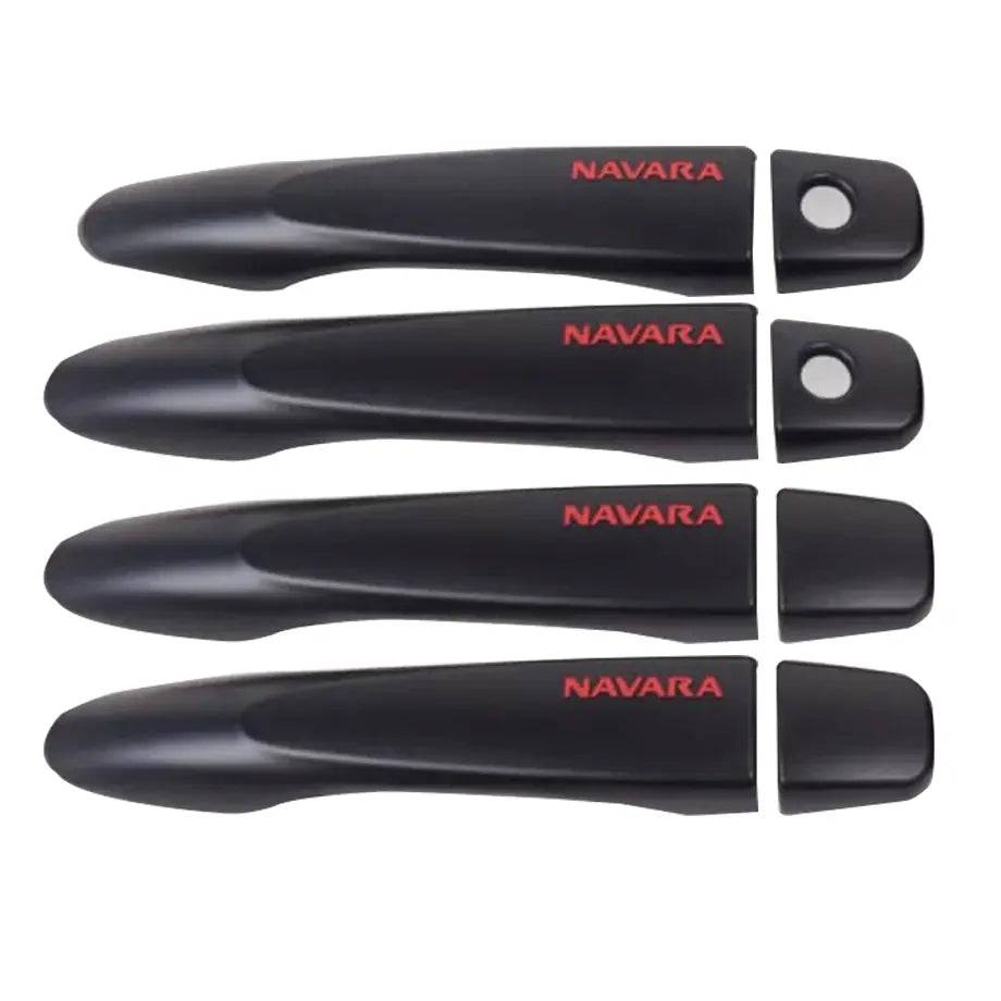 Nissan Navara NP300 Matte Black Door Handle Covers (2017-On) maxmotorsports