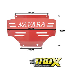 Load image into Gallery viewer, Nissan Navara NP300 (16-On) Skid Plate maxmotorsports
