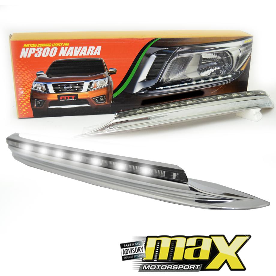 Nissan Navara NP300 (2017-2019) DRL LED Headlight Strip maxmotorsports