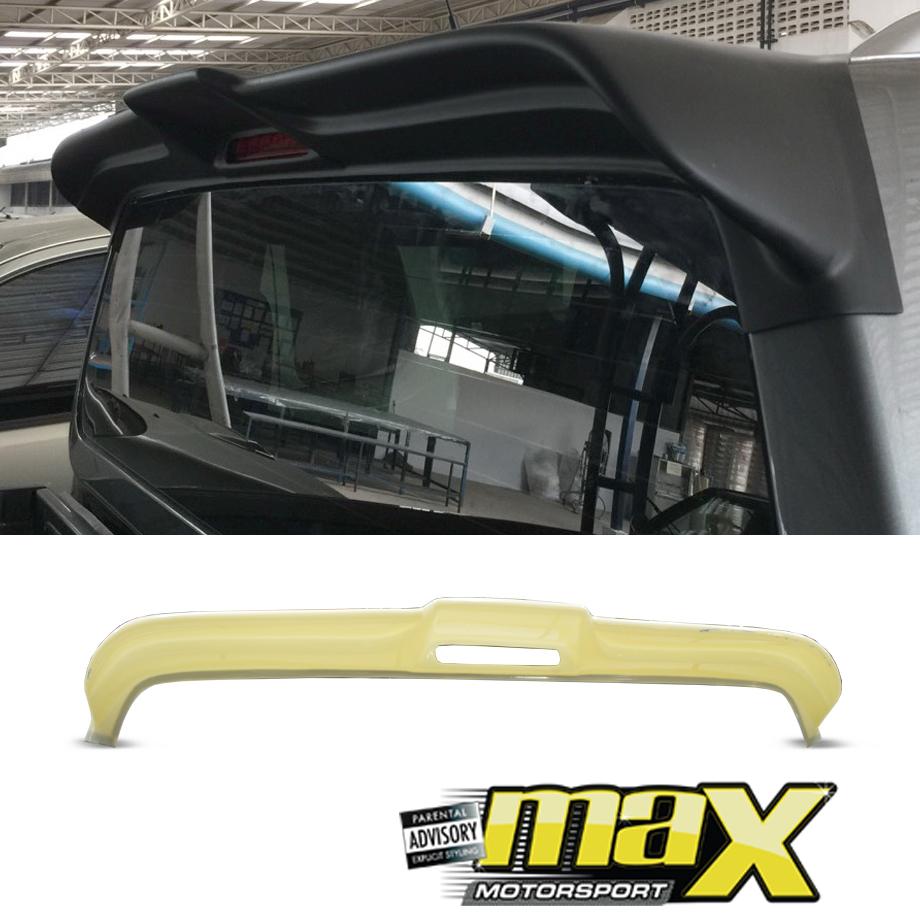 Nissan Navara NP300 (2017-On) Plastic Broad Roof Spoiler (Unpainted) maxmotorsports