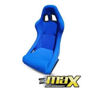 Non-Reclinable Racing Bucket Seats - (Cloth) maxmotorsports