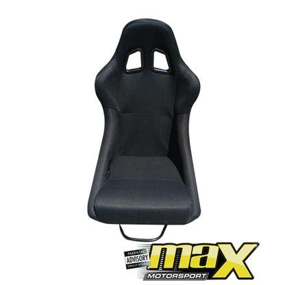 Non-Reclinable Racing Bucket Seats - (Cloth) maxmotorsports