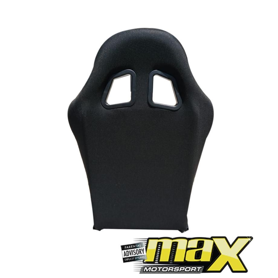 Non-Reclinable Racing Bucket Seats - (Cloth) maxmotorsports