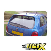 Load image into Gallery viewer, Opel Corsa B Fibreglass Boot Spoiler With Brake Light maxmotorsports
