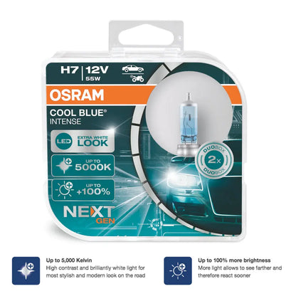 Osram Cool Blue Intense Halogen H7 Bulb Osram