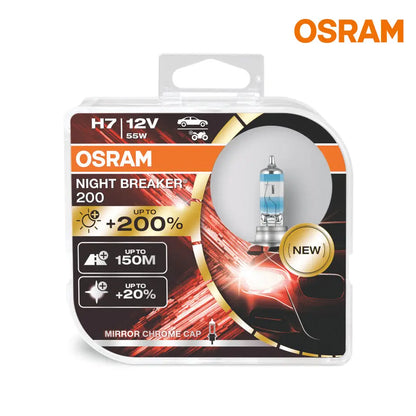Osram Night Breaker 200 H7 Headlight Bulbs Osram