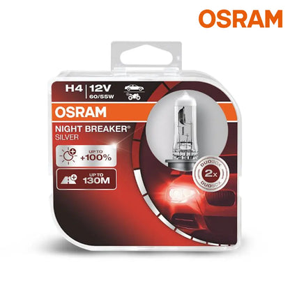 Osram Night Breaker H4 Headlight Bulbs Osram
