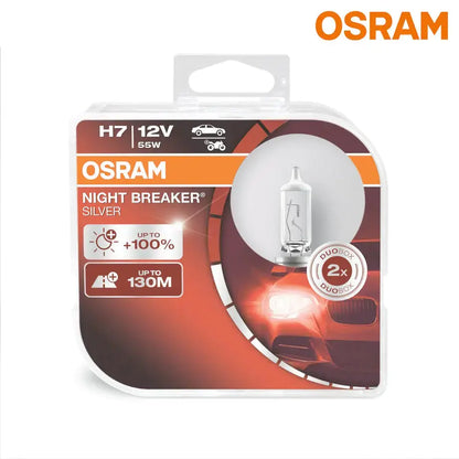 Osram Night Breaker Silver H7 Bulb Set Osram