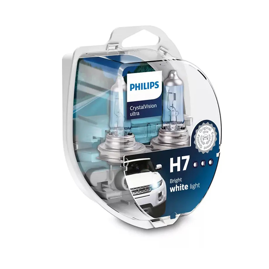 Philips H7 Crystal Vision Ultra (55 Watts) Max Motorsport