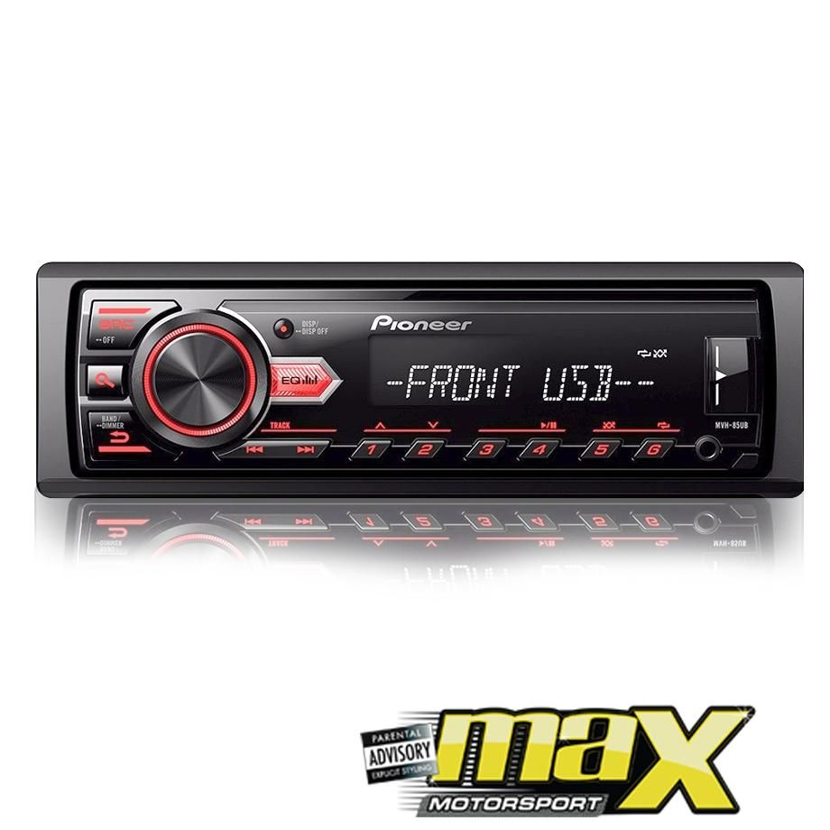 Pioneer MVH 85UB Media Receiver With USB Input Max Motorsport pioneer-mvh-85ub-media-receiver-with-usb-input-max-motorsport