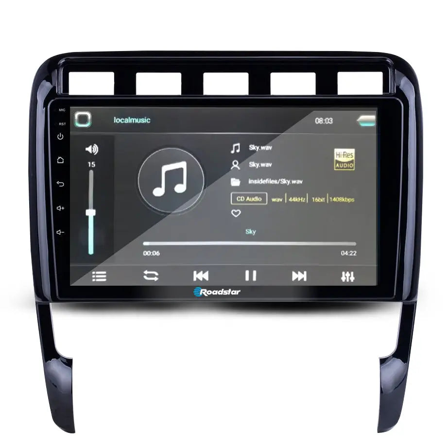 Porsche Cayenne (2003-2013)- 9 Inch Roadstar Android Entertainment & GPS System Roadstar