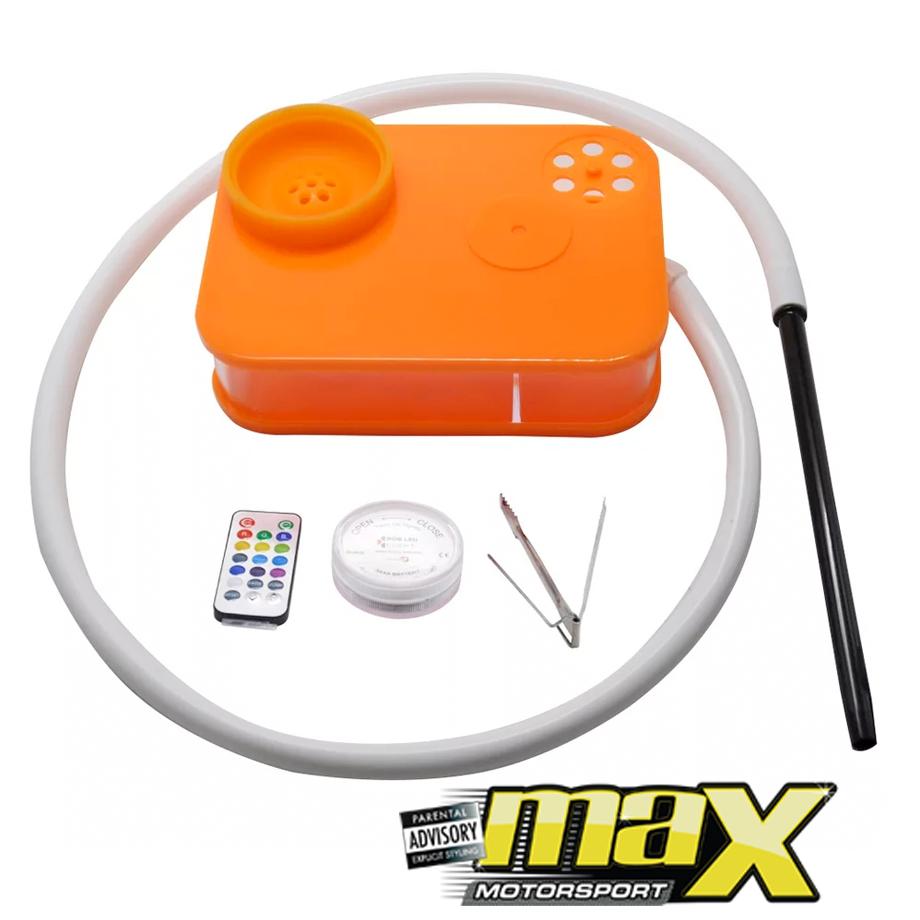 Portable Acrylic Hooka Shisha Box Set Max Motorsport