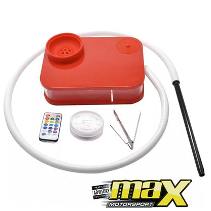 Portable Acrylic Hooka Shisha Box Set Max Motorsport