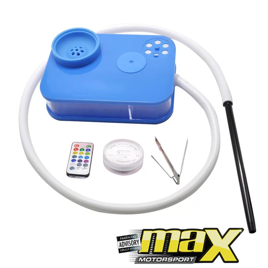 Portable Acrylic Hooka Shisha Box Set Max Motorsport