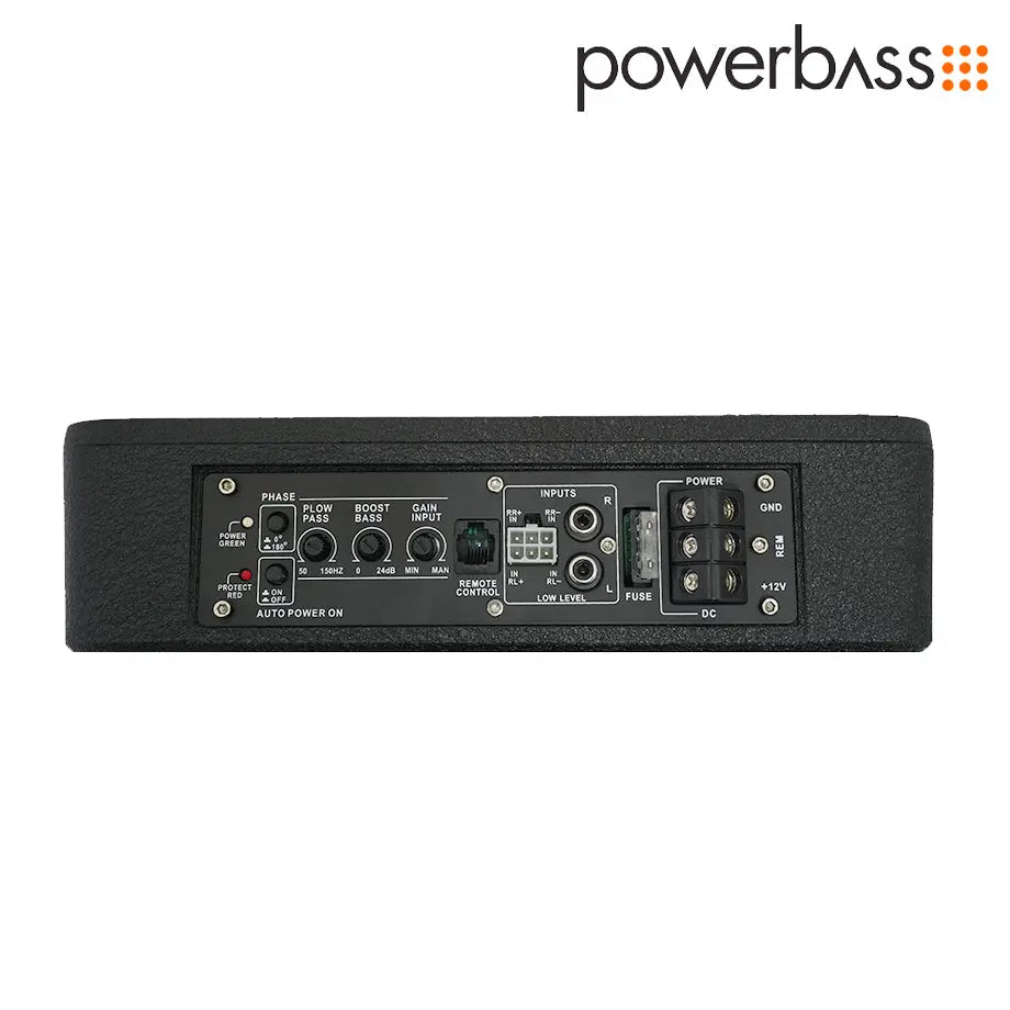 Powerbass PB2500bk - 10 Inch Active Bass Enclouser (1000W) Max Motorsport