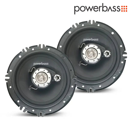 Powerbass PB653 - 6.5" 3-Way Coaxial Speaker (450W) Powerbass Audio