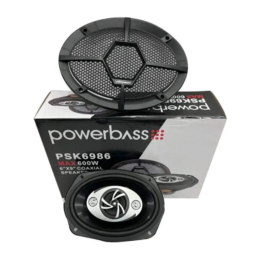 Powerbass PSK6986 - 6x9 Coaxial Speakers (600W) Powerbass Audio