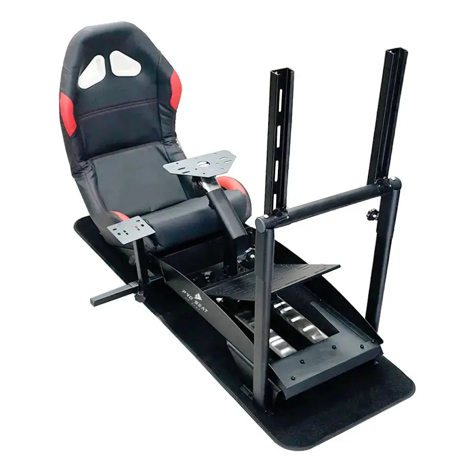 Pc Racing Seats Pro Seat - Racing Simulator Gaming Seat With TV Stand – Max Motorsport