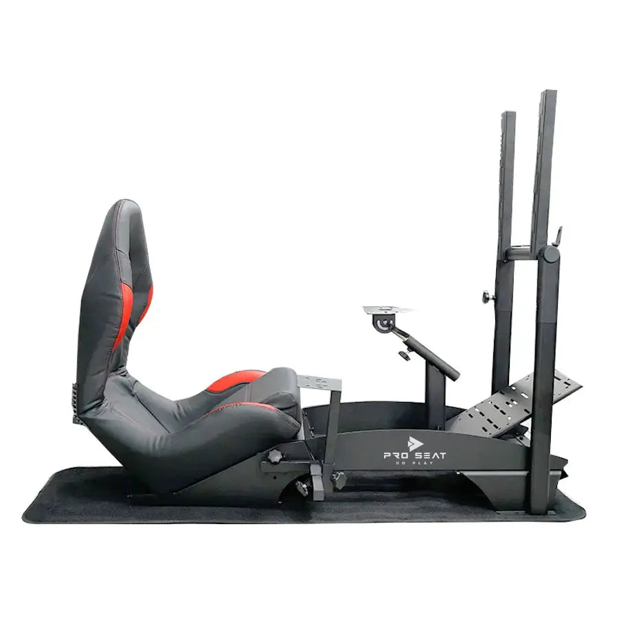 Pro Seat - Racing Simulator Gaming Seat With TV Stand maxmotorsports