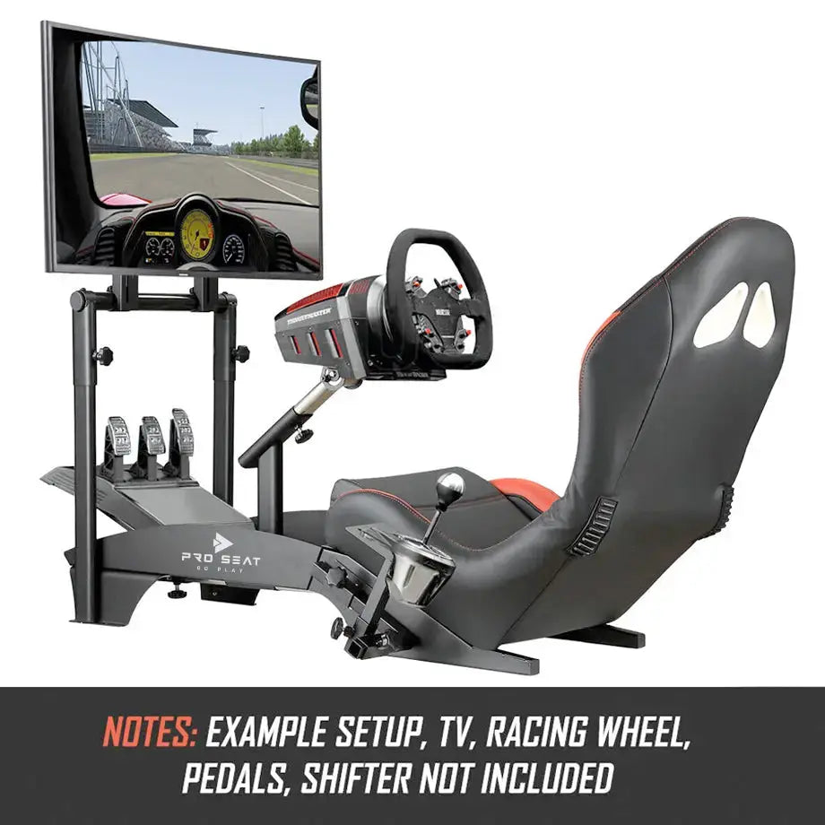 Pro Seat - Racing Simulator Gaming Seat With TV Stand – Max Motorsport