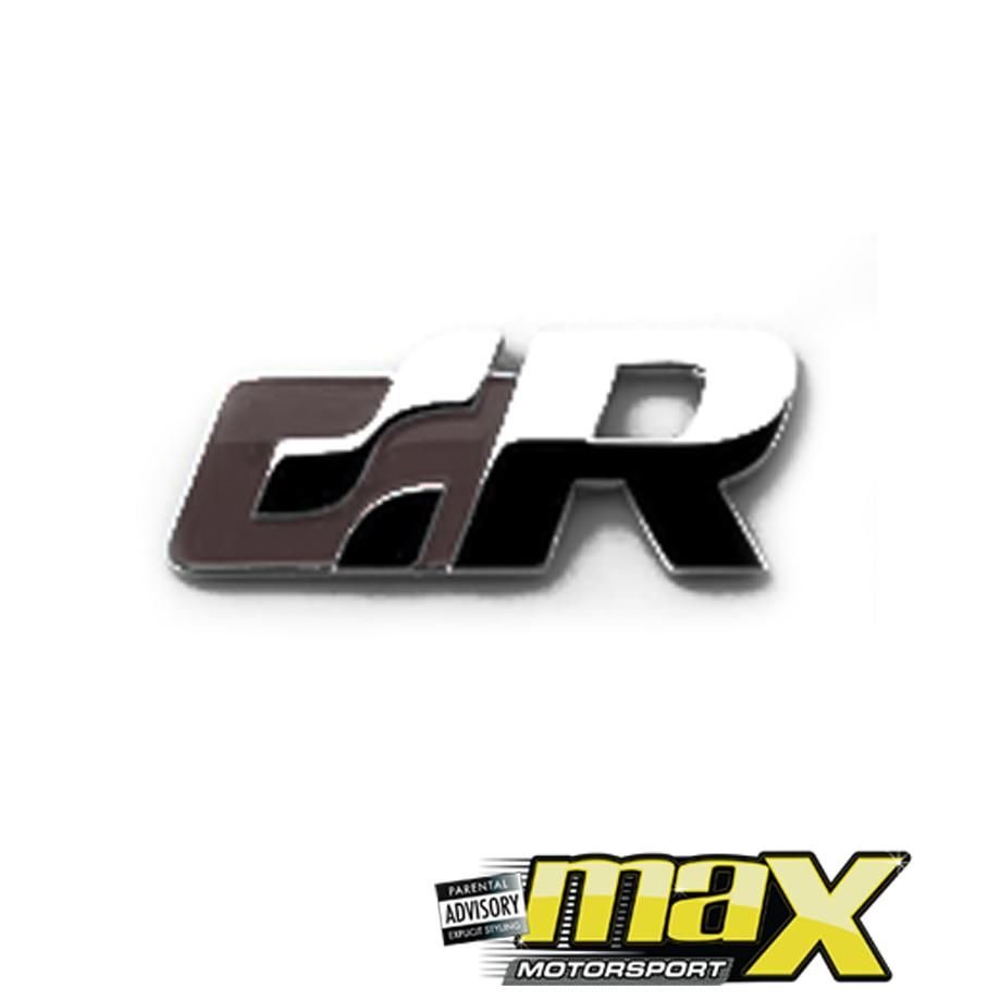 R-Line Chrome Badge - (Black) maxmotorsports