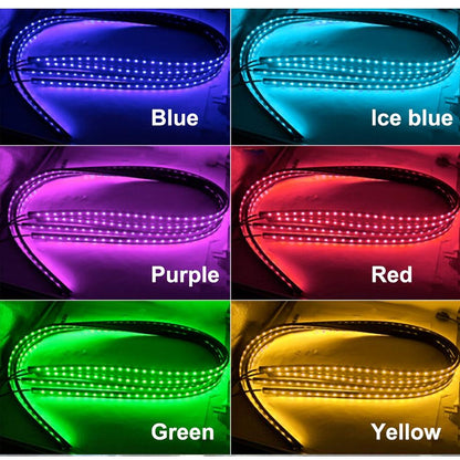 RGB LED Under-Car Light Kit With Mobile App Control maxmotorsports