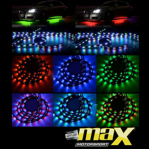 RGB LED Under-Car Light Kit With Music Reaction maxmotorsports