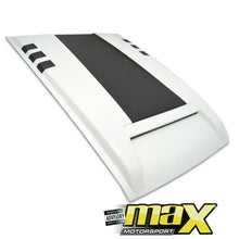 Load image into Gallery viewer, Ranger/Everest T7 (16-On) Raptor V3 Style Colour Coded Plastic Bonnet Scoop (Frozen White) maxmotorsports
