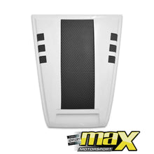 Load image into Gallery viewer, Ranger/Everest T7 (16-On) Raptor V3 Style Colour Coded Plastic Bonnet Scoop (Frozen White) maxmotorsports

