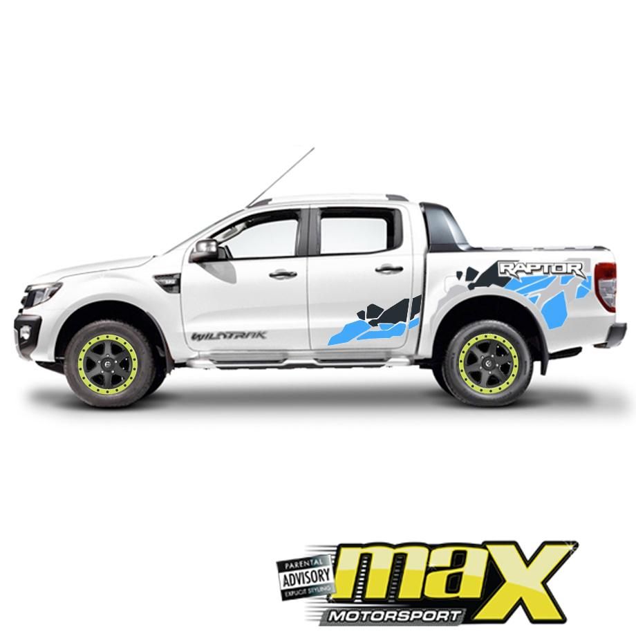Suitable To Fit - Ranger Raptor Edition Sticker Kit – Max Motorsport