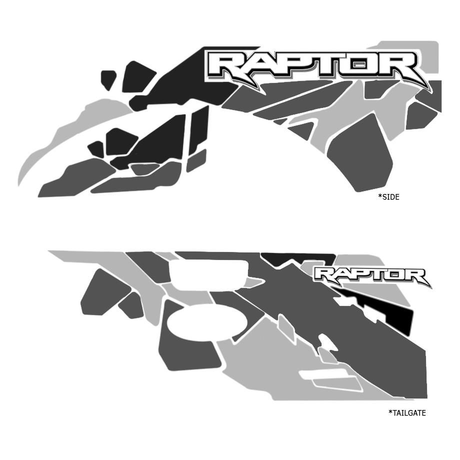 Suitable To Fit - Ranger Raptor Edition Sticker Kit – Max Motorsport