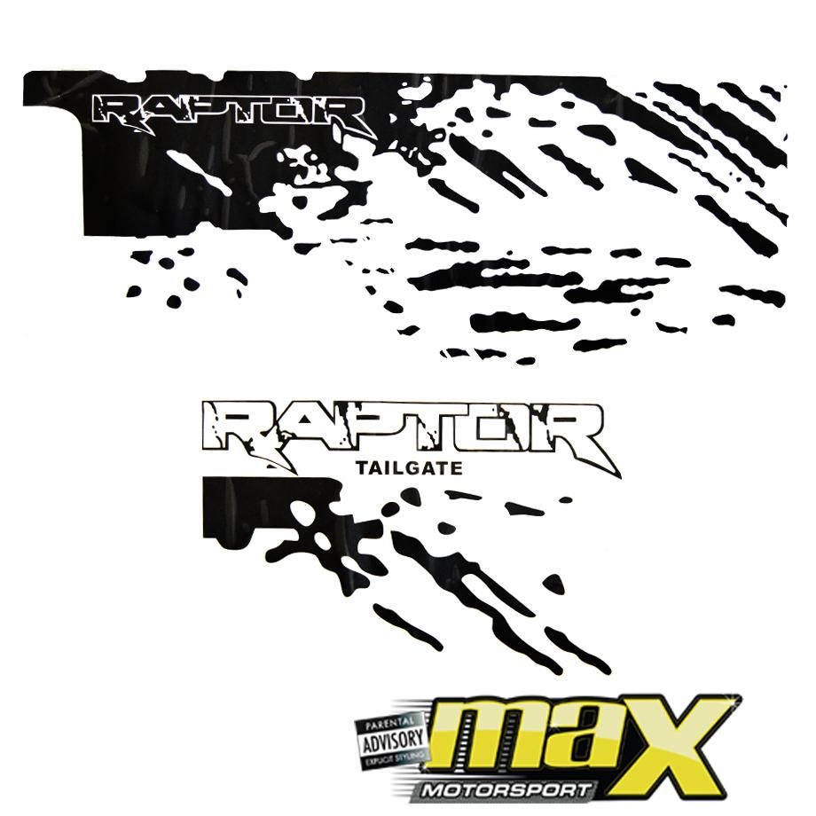 Ford Ranger Raptor Sticker Kit Style B (RAP002B) – Max Motorsport