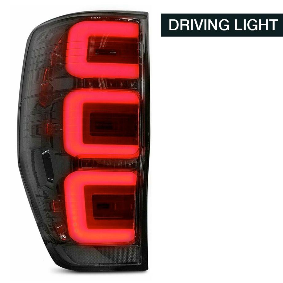 Ranger T6 / T7 Smoked Black LED Taillight (12-On) Max Motorsport